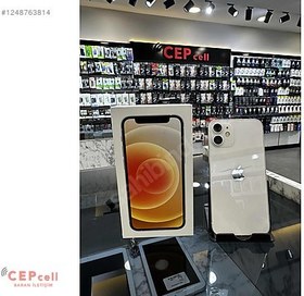 Resim Apple iPhone 12 Mini İkinci El TR | 64 GB | Beyaz 