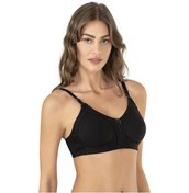 Resim Kadın Pamuklu Penye Nbb 351 Toplayıcı Sütyen Siyah 