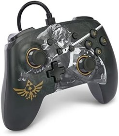Resim PowerA Nintendo Switch için PowerA Gelişmiş Kablolu Kumanda - Savaşa Hazır Bağlantı-Battle-Ready Link, Siyah 