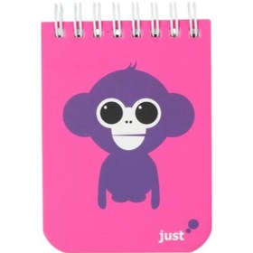 Resim Deffter Monkey Just A7 Bloknot Çok Renkli 