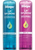 Resim Blistex Lip Infusions Uzun Süreli Nemlendirici Dudak Bakımı + Pürüzsüz Dudaklar için Besleyici Bakım 2 x 3.7 G 