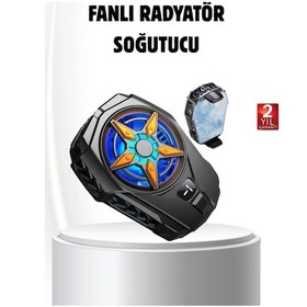 Resim Mey İthalat Oyun Telefonu Soğutucu Fan Sessiz Ve Kompakt Mobil Soğutma Cihazı 
