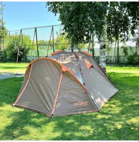 Resim Iglo 4 Kişilik Çadır Argeus - Bagajlı Çift Tenteli - Otomatik Kurulum - Arg-204 - 4 Mevsim Çok Renkli 