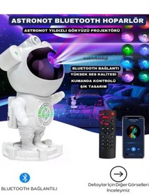 Resim Genel Markalar Dempower Astranot Projektör Gece Lambası Hoparlör - GMS5667-7702 