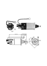 Resim 24v Marş Otomatiği Delco Tipi 2 Kulak 39mt 