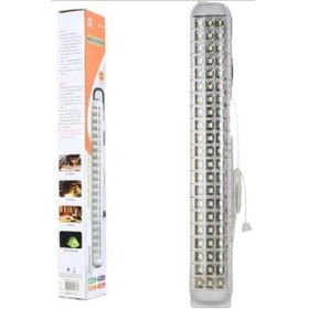 Resim 63 Ledli Şarjlı Işıldak Acil Durum Aydınlatma Kamp Piknik Alanları Kullanıma Uygun Portatif Beyaz 