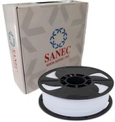 Resim SANEC Filament Pla + 1.75mm 1 Kg Plus - Beyaz 3D.80.4 