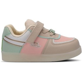 Resim Slazenger PERLE Çocuk Cırt Cırtlı Bej Sneaker 