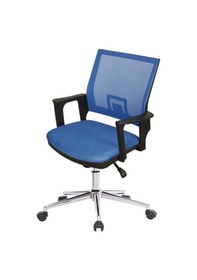 Resim Uzayofismobilyaları Uzay Ofis Ada Çalışma Koltuğu - Mavi 