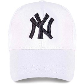 Resim Unisex 2'li Set Fuşya ve Beyaz Renk Ny New York Beyzbol Şapka - Unisex Fuşya - Beyaz 