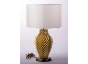 Resim Maral Tasarım Yaldız Sarı Abajür MT-D101-G 