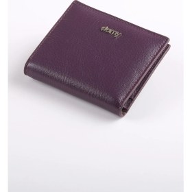 Resim Ancora Leather Hakiki Deri Kadın Portföy Rfıd KORUMALI-46500 Mürdüm 