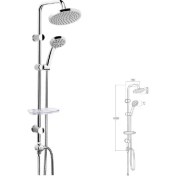 Resim Mistillo Tower Duş Sistemi - Mts18 
