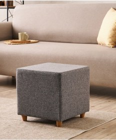 Resim Favora Olimpos Puf - Antrasit Antrasit 