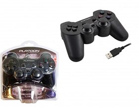 Resim Platoon PL-2596 DUAL SHOCK GAMEPAD - OYUN KOLU 