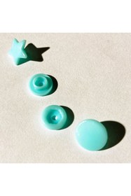 Resim SeraSelin Kalite Garantili T5=12,5 Mm Yıldız Şekilli Çıtçıt, 10 Adet, Plastik Çıt Çıt Mavi Çıt çıt 