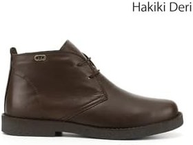 Resim GÖNDERİR Kadın Oxford Kalıp Kauçuk Taban Hakiki Deri Bot GKZB13451456 