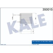 Resim Kale-350015 Evaporatör Ford Fiesta Fiesta Iv 95<03 Ka 96<08 Puma 515068396 