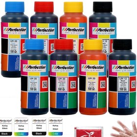 Resim Perfection Epson Uyumlu 103 L3260 L3250 L3560 L3251 4 Renk Mürekkep Dolum Seti 8x100 gr. 