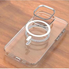 Resim İphone Uyumlu 14 Pro Max Uyumlu Zore Wireless Şarj Özellikli Şeffaf Efsane Uyumlu Kılıf-renksiz Renksiz 