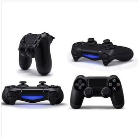 Resim Siyah Desen PS4 Uyumlu Kablosuz Oyun Kolu Playstation 4 V2 Yeni Nesil 