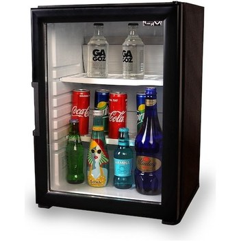 ISM Sm-30 Eco Siyah Blok Kapı Otel Minibar Mini Buzdolabı Amonyaklı 30 litre
