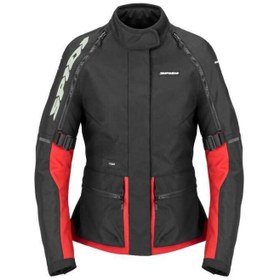 Resim SPIDI RIDEMASTER LADY KADIN H2OUT® CEKET SİYAH KIRMIZI 