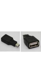 Resim Keepro Mini USB Otg 5 Pin Otg Araç Teyp Için Mini USB Otg Çevirici 1 Adet Fiyatıdır 