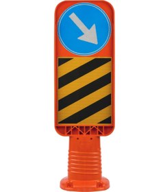 Resim Üstün 30 Cm. Esnek Refüj Başı Tabelası 