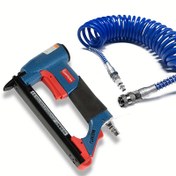 Resim Yüksek Kaliteli Profesyonel Pnömatik Çivi Makinesi Bağlantı Hava Tesis Seti 21Ga 8016B 6-16mm Çivi Pnömatik Stapler Hızlı Bağlantı Hortumu 5m ile Hızlı Kurulum için 