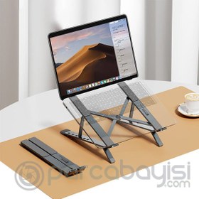 Resim ALLY MC N3-2 Katlanabilir Metal Masaüstü Laptop Standı 