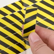 Resim Sarı ve Siyah Çizgili Güvenlik Uyarı Bantı - Çıkarılması Kolay, Dayanıklı Plastik, Uyarı Alanları ve Trafik İşaretleri İçin İdeal, Trafik Güvenliği Bantı | Çizgili Bant | Kolay Çıkarılabilir Bant, Uyarı Alanları İçin Güvenlik Bantı, Kendinden Yapışkanlı Vinil Rulo, Mobilya İçin Vinil Sarma, Dolap İçin Vinil Sarma, Kapı İçin Vinil Sarma, Uyarı Bantı, Yansıtıcı Bant, İnşaat Uyarı Bantı, Kendinden Yapışkanlı Yansıtıcı Bant, Yansıtıcı Sticker 