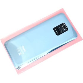 Resim Tkgz Xiaomi Redmi Note 9 Pro Arka Kapak Batarya Kapağı Kamera Camı Gri 