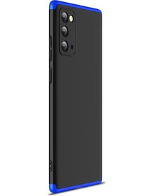 Resim Microsonic Samsung Galaxy Note 20 Kılıf Double Dip 360 Protective 