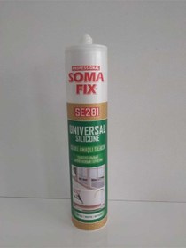 Resim Somafıx Se281 Genel Amaçlı Beyaz Silikon 