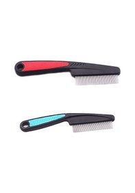 Resim Wondernest Yoğun Tarağı, Pire Ve Kene Önler, Lichen İğneli Düğümlenmeyi Önleyici Tarak, Adet 2'li Paket 