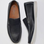 Resim Bueno Shoes Lacivert Flotter Deri Erkek Loafer 05ms102 