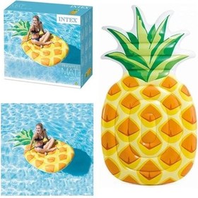 Resim İntex Ananas Yatak Ada Havuz Deniz Yatağı 216x124 Cm Büyük Boy Çok Renkli 
