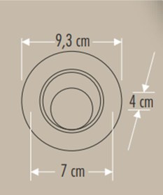 Resim Cata CT-5204 AKİK SPOT (7W) (GÜNIŞIĞI) 