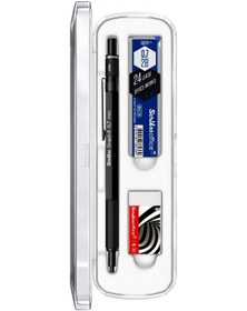 Resim Scrikss Graph-x 2b 0.7 Mat Siyah Mekanik Kurşun Kalem Üçlü Seti 
