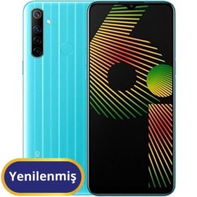 Resim Realme 6i Yenilenmiş TR Garanti | 128 GB 4 GB Mavi 