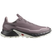 Resim Salomon 473110 Alphacross 5 GTX W Moonscape/Black/White Kadın Outdoor Ayakkabı 