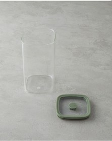 Resim English Home Simone Borosilikat Kavanoz 1300 Ml Yeşil Yeşil 