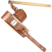 Resim Leatherton LT Fastback Hakiki Deri Gitar Askısı (Camel) 