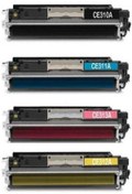 Resim HP Ce310a-311-312-313 İthal Muadil Toner Seti Cp1025-m175 M176 