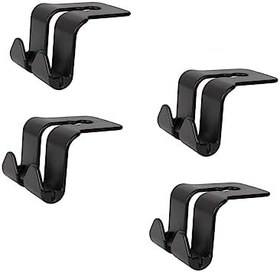 Resim VALICLUD 4 Adet ilişki kurmak çanta askısı katlanabilir askı Çok fonksiyonlu askı araba aksesuarı oto aksesuar araba organizer Araba askılığı koltuk elbise askısı Saklama kutusu karın kası 