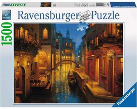Resim Ravensburger 1500 Parça Puzzle Venedik´te Gece 163083 