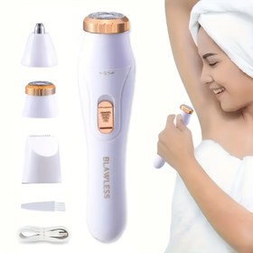 Resim FEIYBA 3’ü 1 Arada Elektrikli Epilatör – Ağrısız ve Pürüzsüz Tüy Alma için Bacaklar, Kollar, Bikini Alanları ve Daha Fazlası, USB Şarj Edilebilir, Yıkanabilir Tasarım, Değiştirilebilir Uçlar, İdeal Hediye Seçeneği 