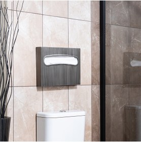 Resim ARGESAN Paslanmaz Çelik Klozet Kapak Örtüsü Dağıtıcısı 