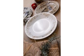 Resim Kütahya Porselen Nostalgia 6 Kişilik Pasta Takımı 